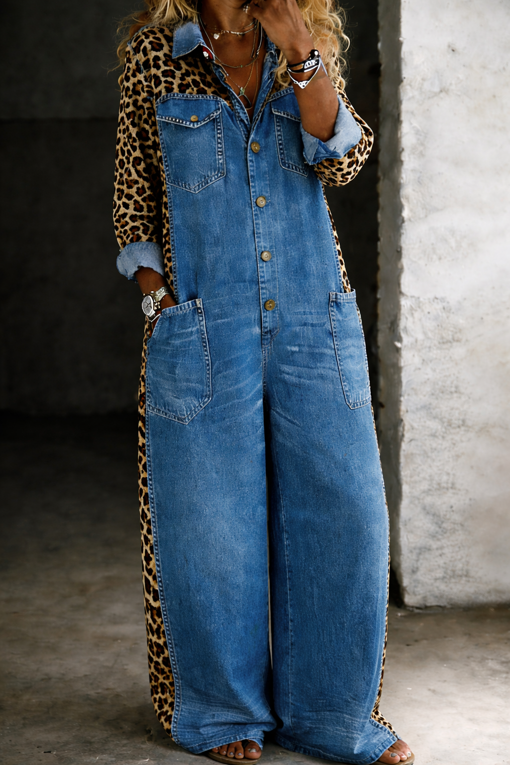 Yvette | Relaxed Wide-Leg Jumpsuit