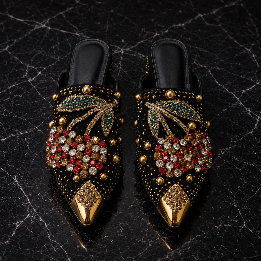 Harper Lane Cherry Heels