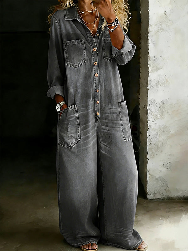 Donna | Denim Jumpsuit