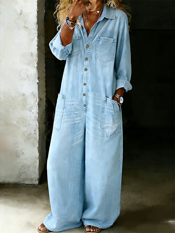 Donna | Denim Jumpsuit