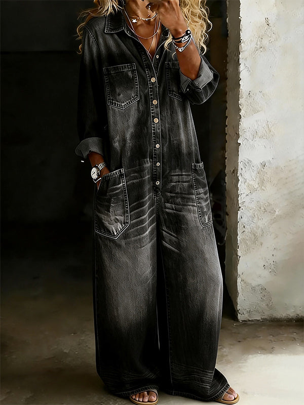 Donna | Denim Jumpsuit