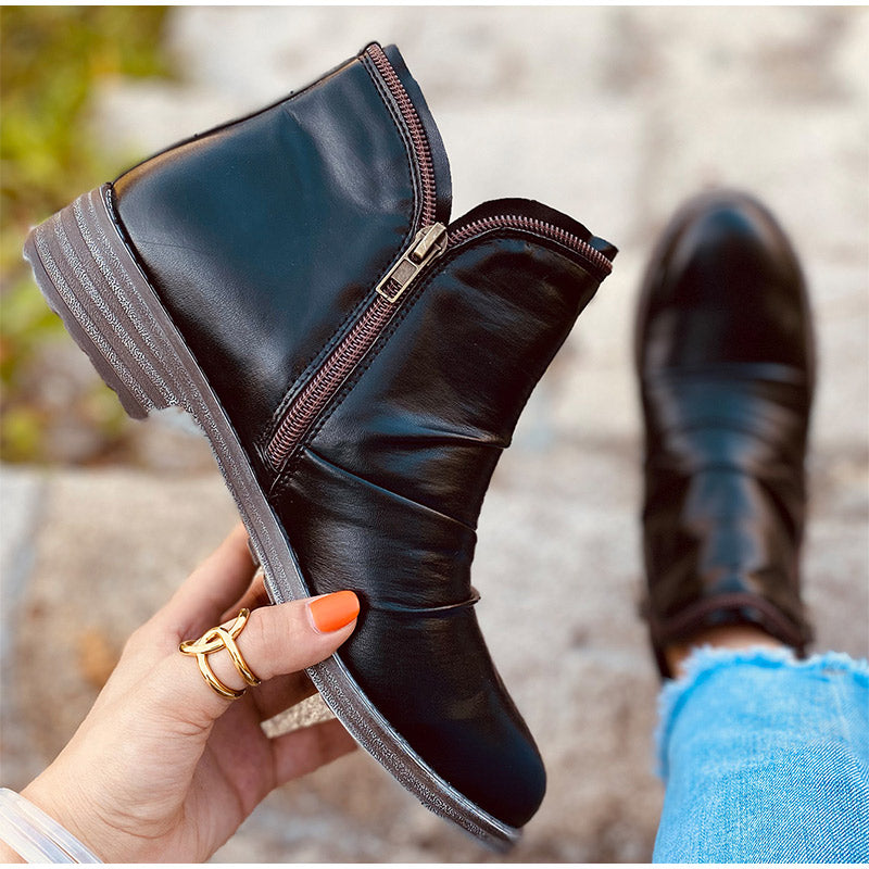 Women’s Water Resistant Side Zip Ankle Support Boots