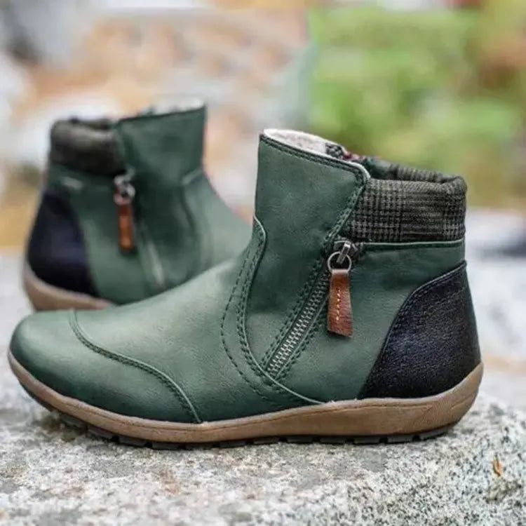 Women’s Side-Zip Winter Ankle Boots