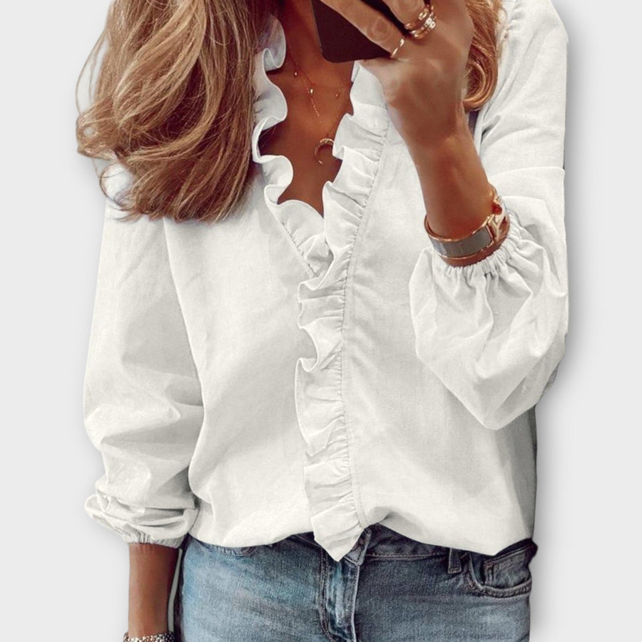 Isadora | Ruffled Blouse