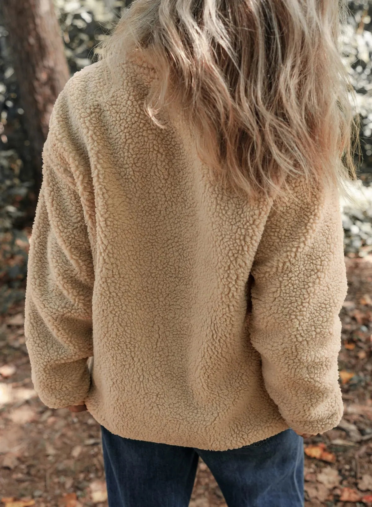 Aurelia |  Teddy Full Zipper Fleece Jacket