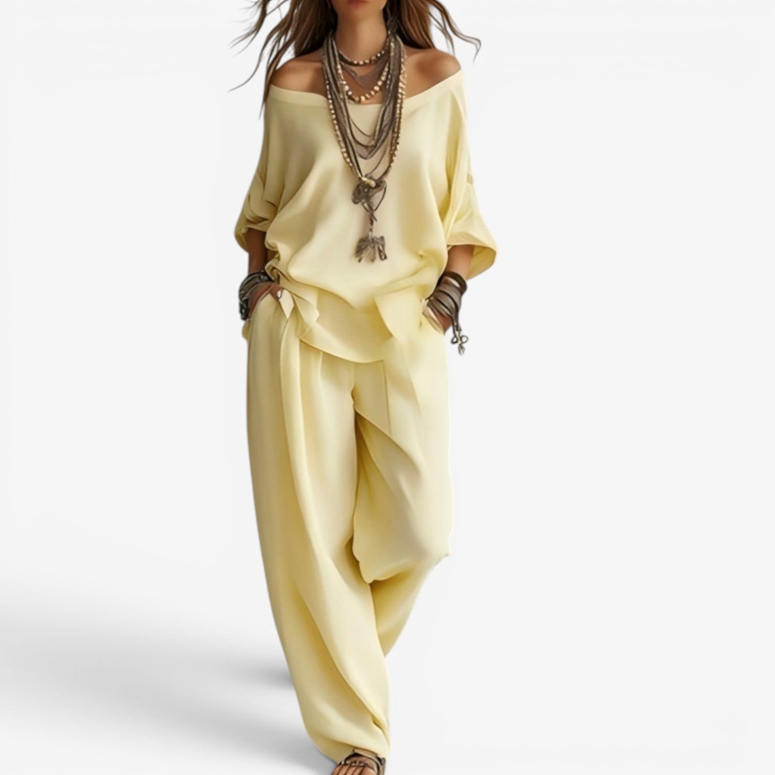 SHELLY | ELEGANT MATCHING SET FOR WOMEN