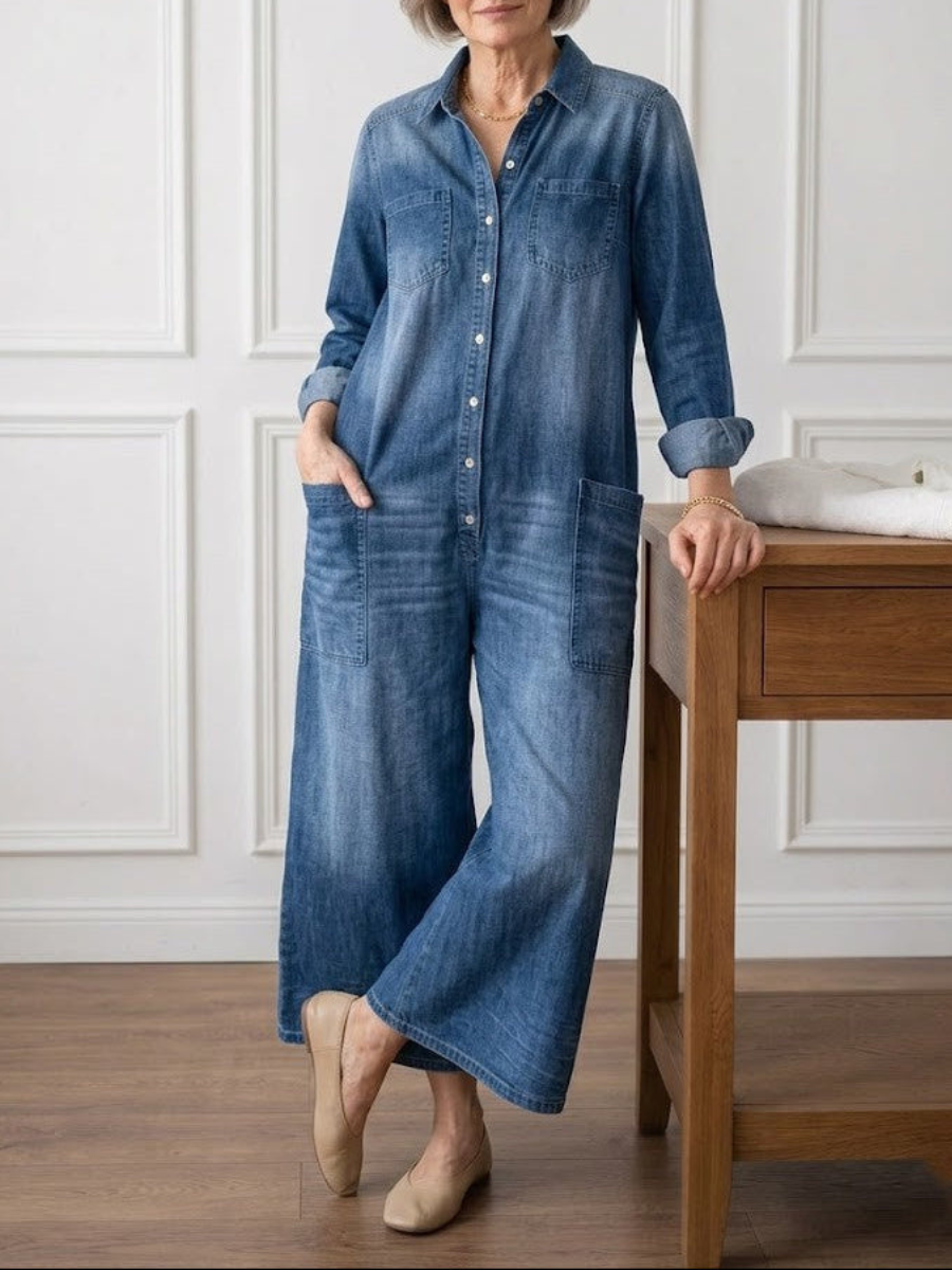Simone | Relaxed Wide-Leg Jumpsuit