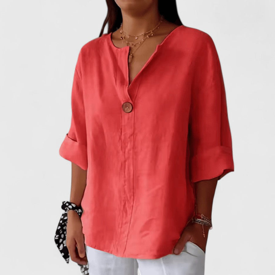 Kianna | Linen Blouse