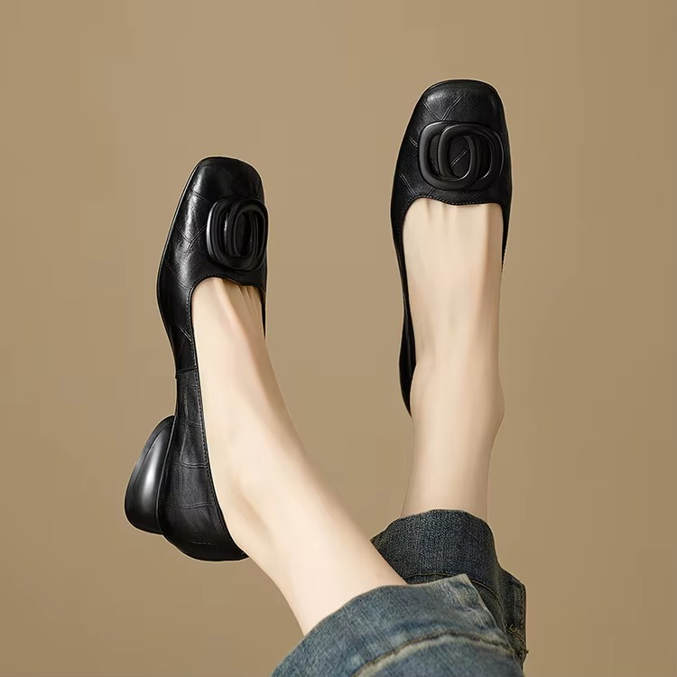 Opie | Leather Flats