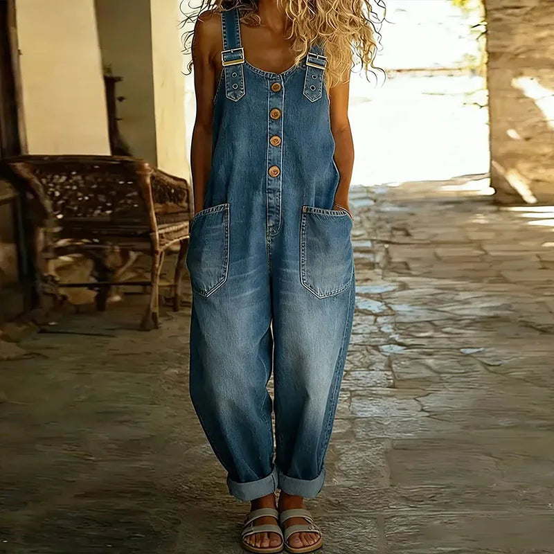 Tabitha | Relaxed Adjustable Overalls