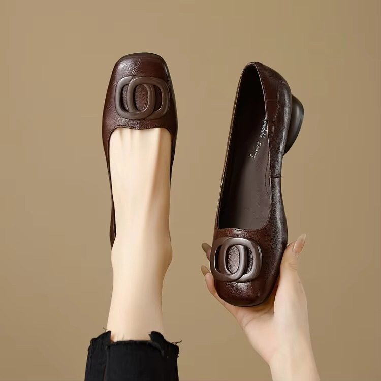 Opie | Leather Flats