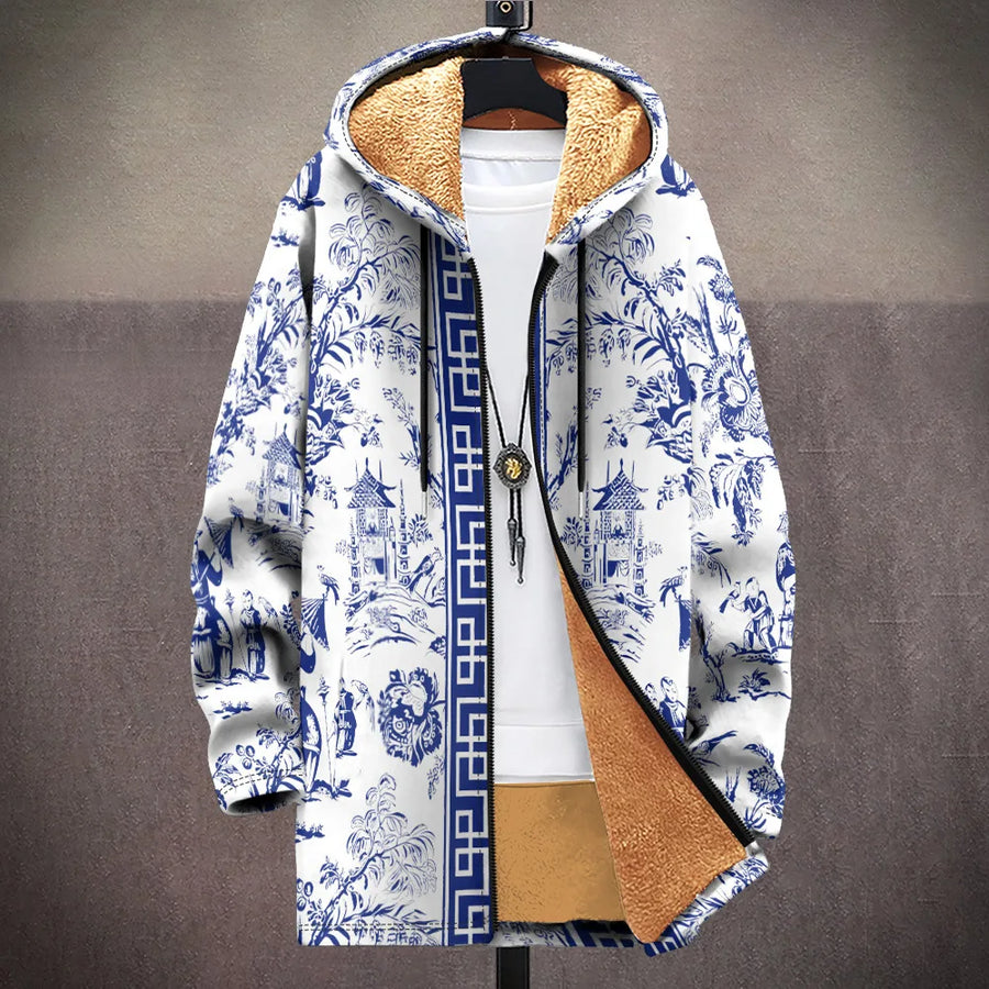 Ava | Art-Inspired Hooded Cardigan