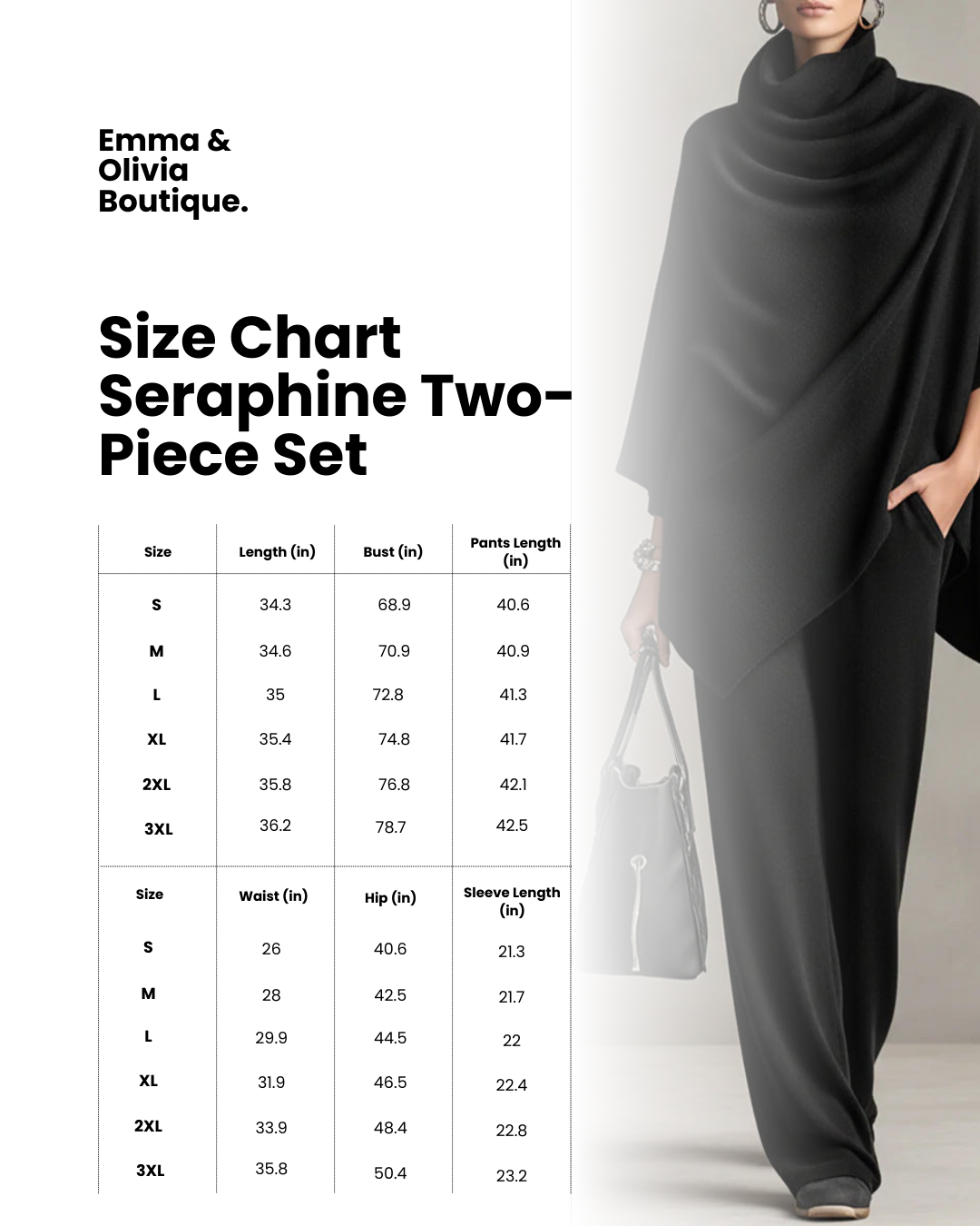 Seraphine™ | Elegant Drape Two-Piece Set