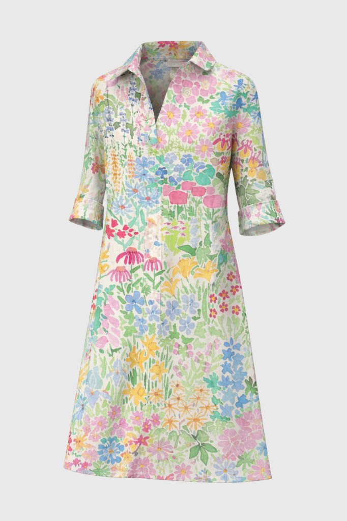 Grace | Summer Floral Midi Dress