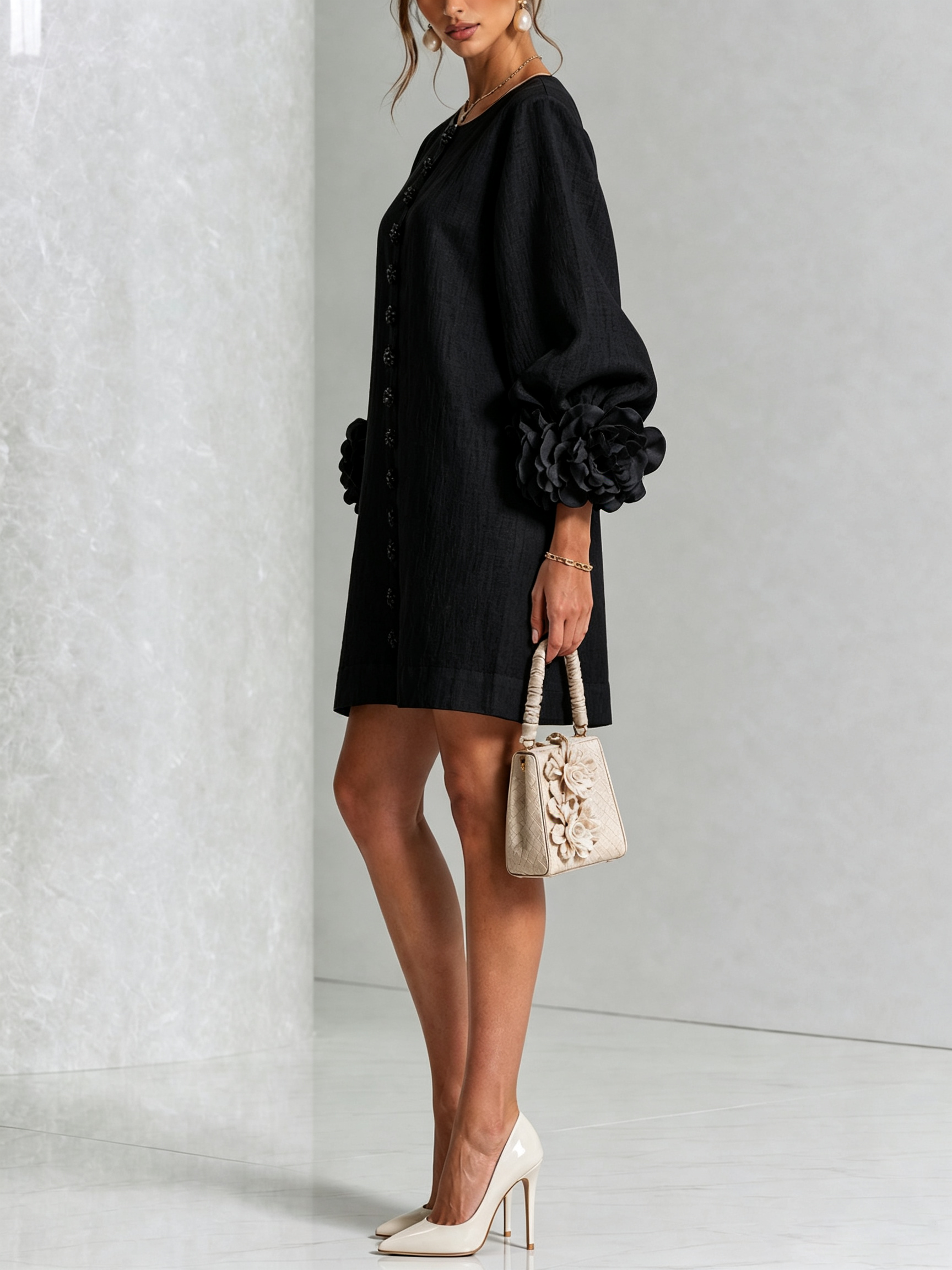 Rosalie | Button-Down Mini Dress