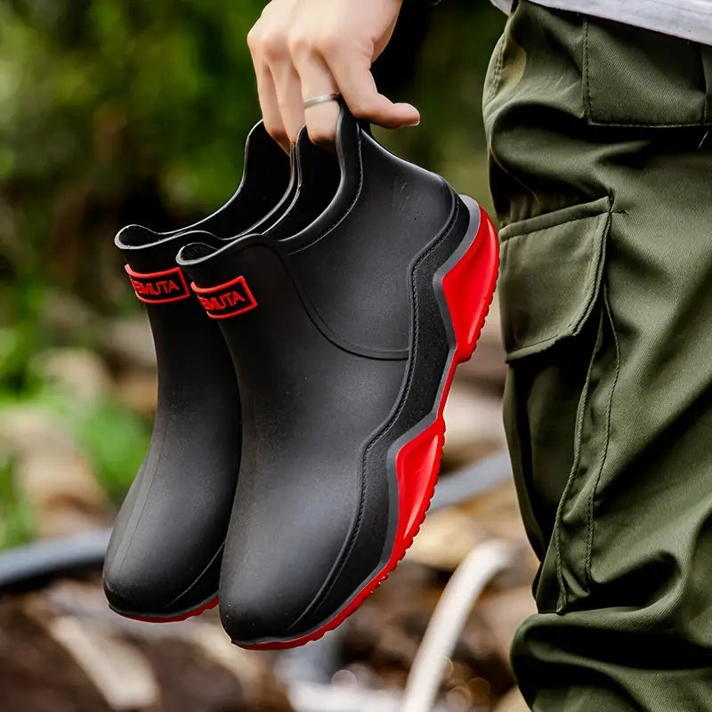 Women’s Non-Slip Slip-On Rain Boots