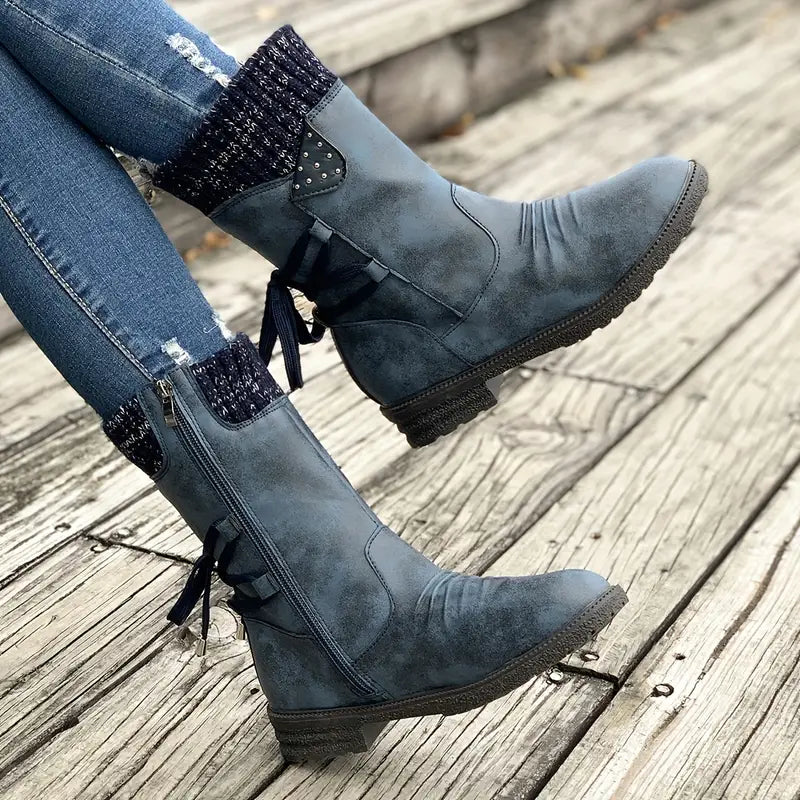 Women’s Retro Black Chelsea Boots