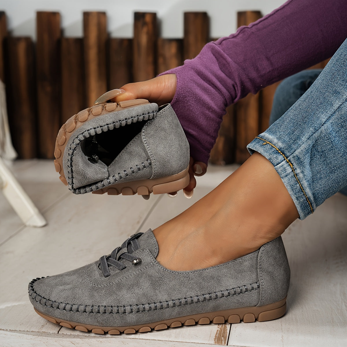 Women’s Soft Cushioned Slip-On Moccasins