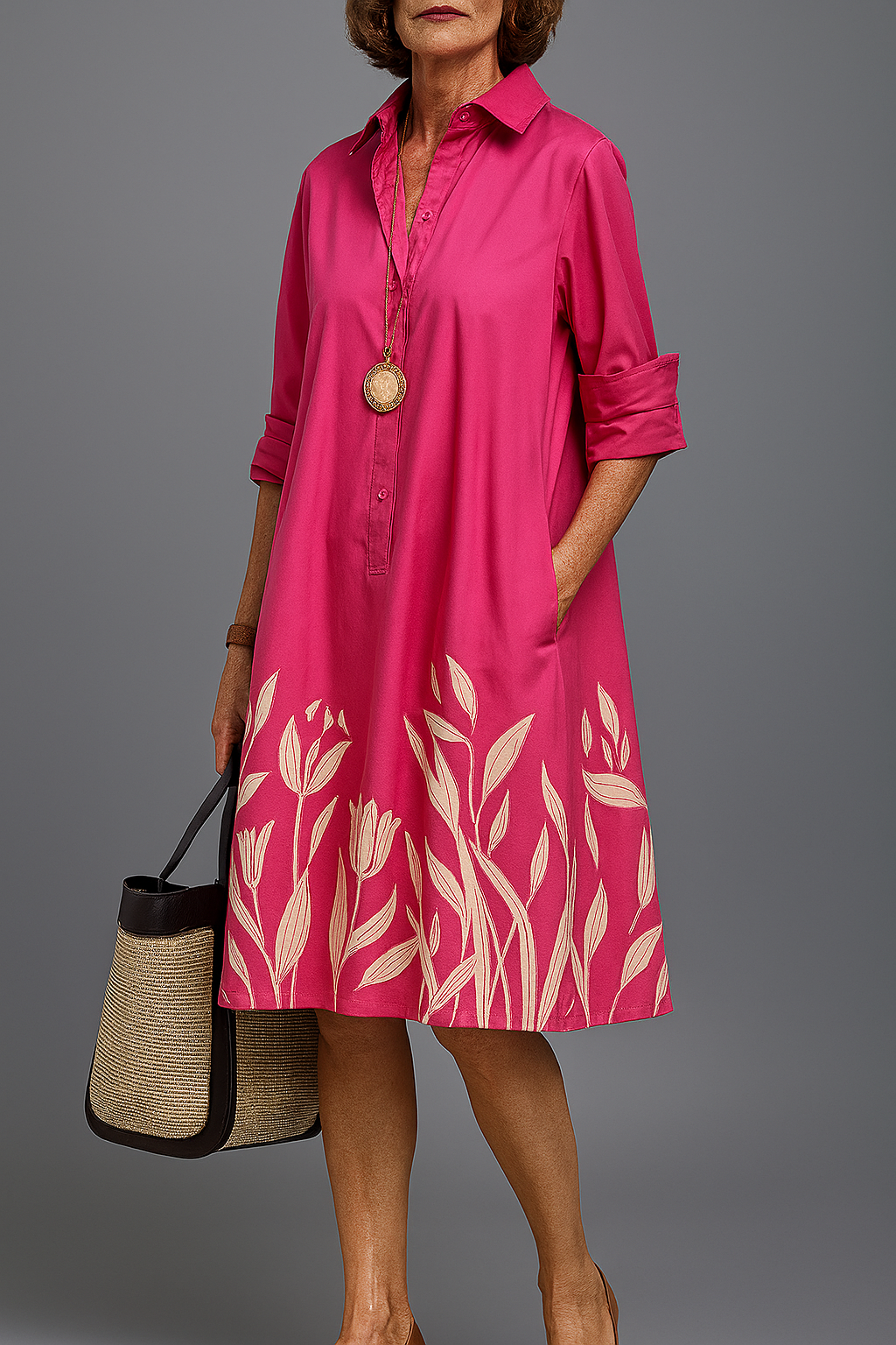 Grace | Elegant and Refined Midi Dress