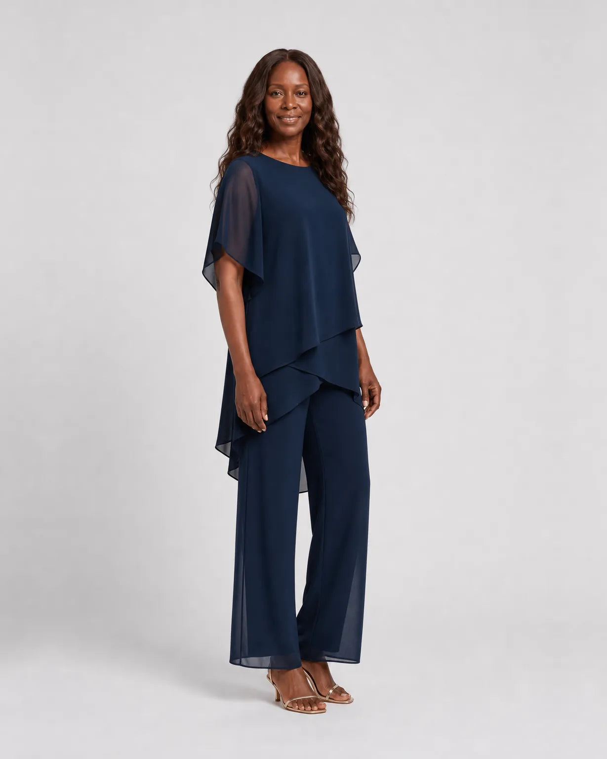 Roxina | Elegant Evening Party Pant Set