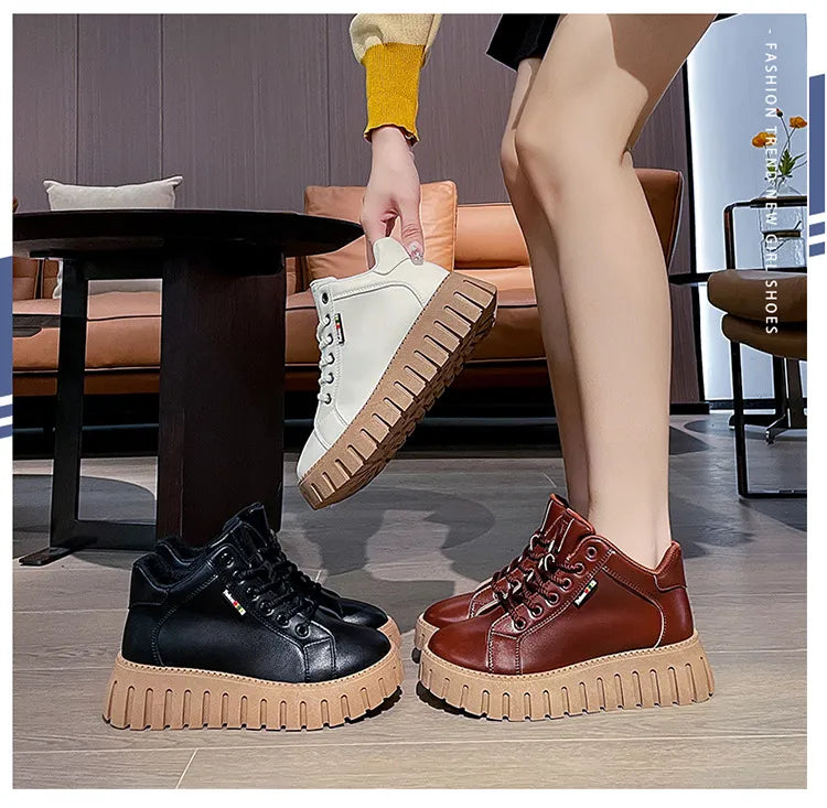 Women’s Soft Chunky Sole Boots
