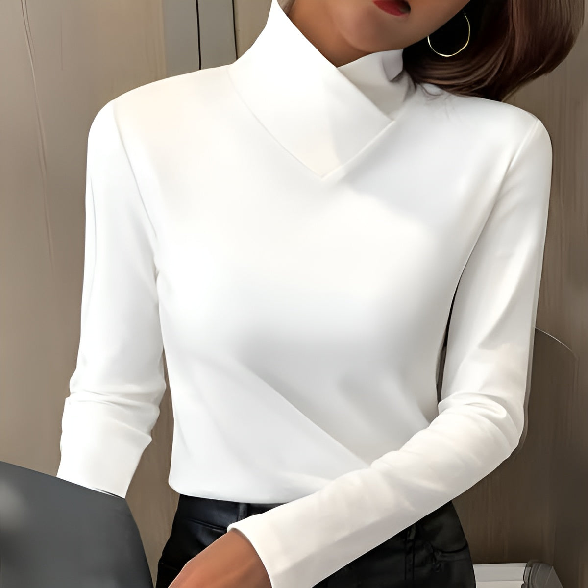Winifred - Elegant High-Neck Sweater
