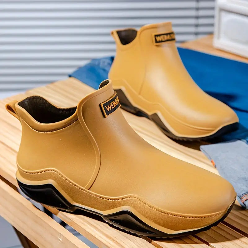 Women’s Non-Slip Slip-On Rain Boots