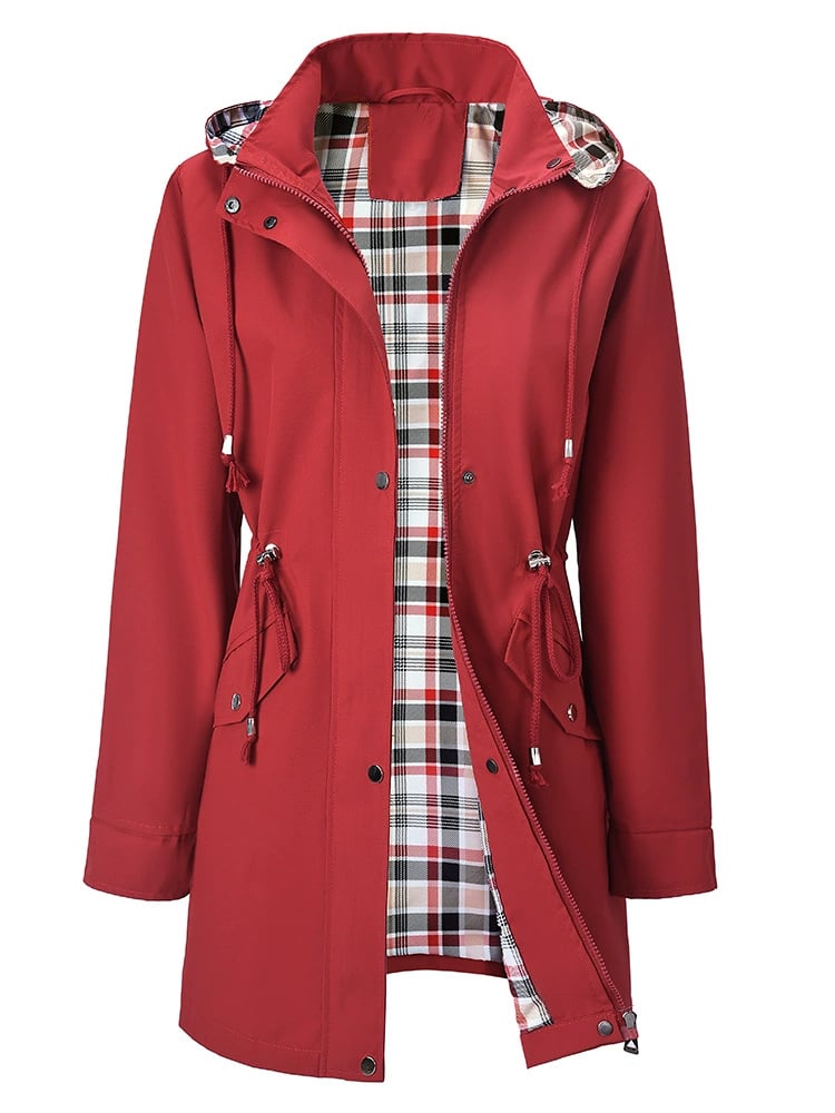 Carlotta 3-in-1 Raincoat – Waterproof with Detachable Hood