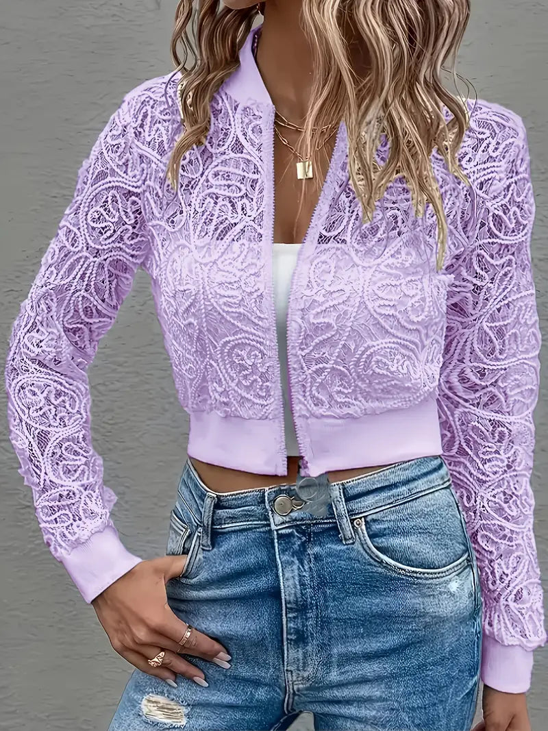 Camille™ | Elegant Lace Jacket