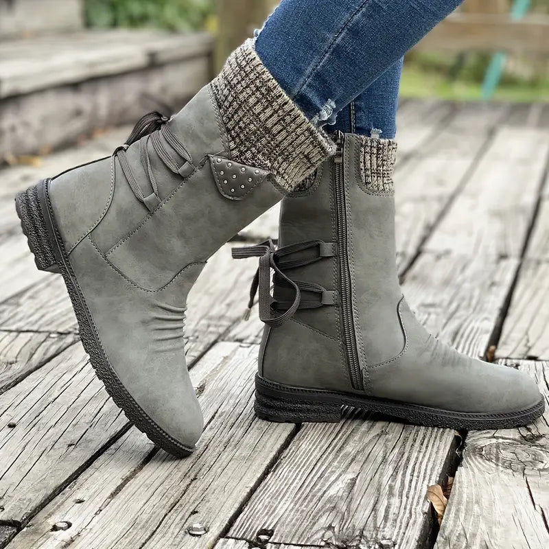 Women’s Retro Black Chelsea Boots