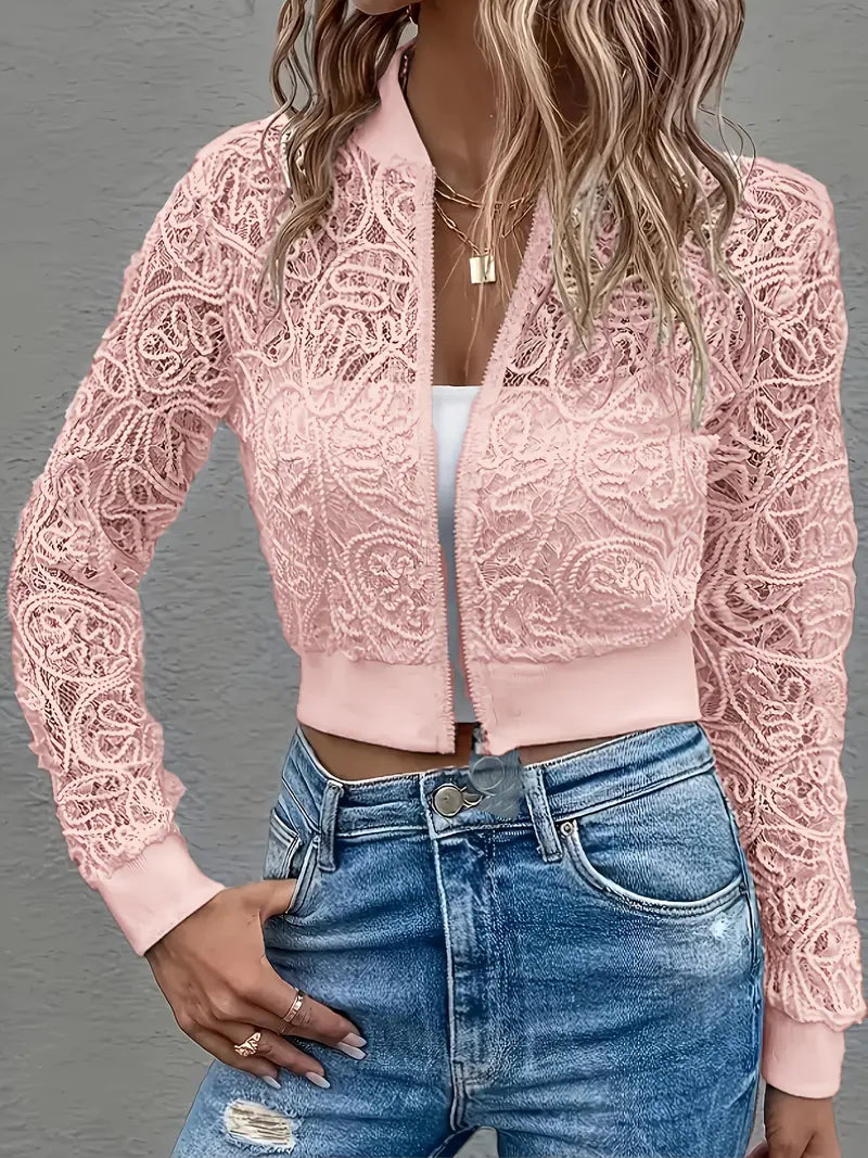 Camille™ | Elegant Lace Jacket