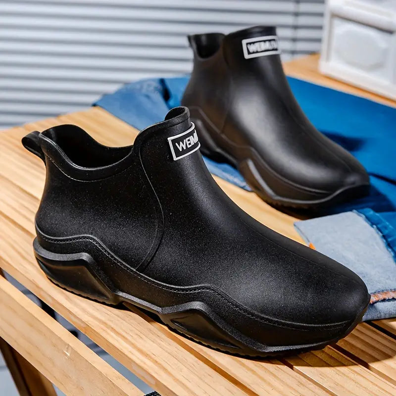 Women’s Non-Slip Slip-On Rain Boots