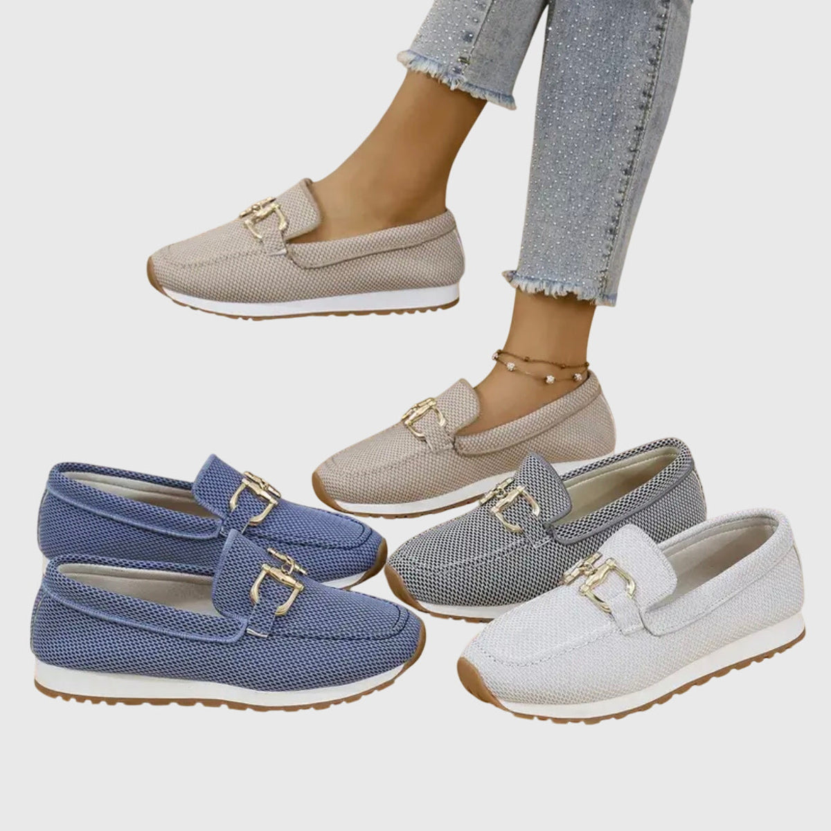 Women’s Comfort Slip-On Loafer Sneakers