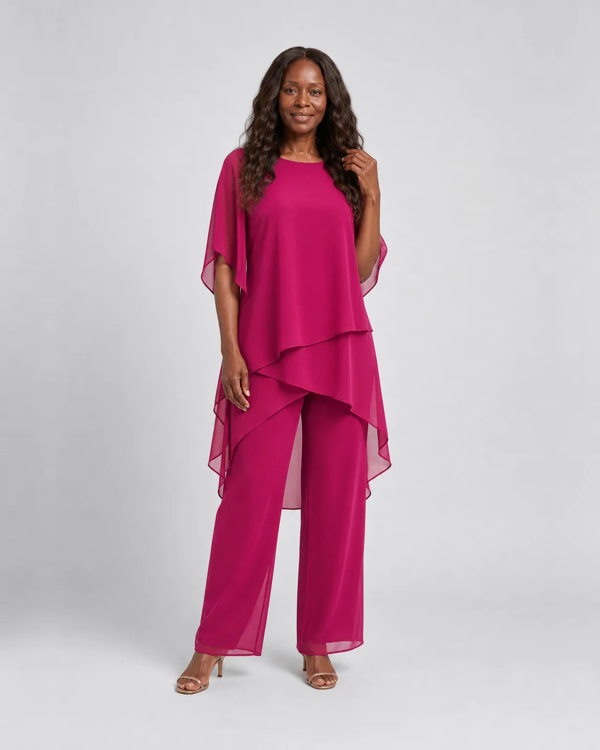 Roxina | Elegant Evening Party Pant Set
