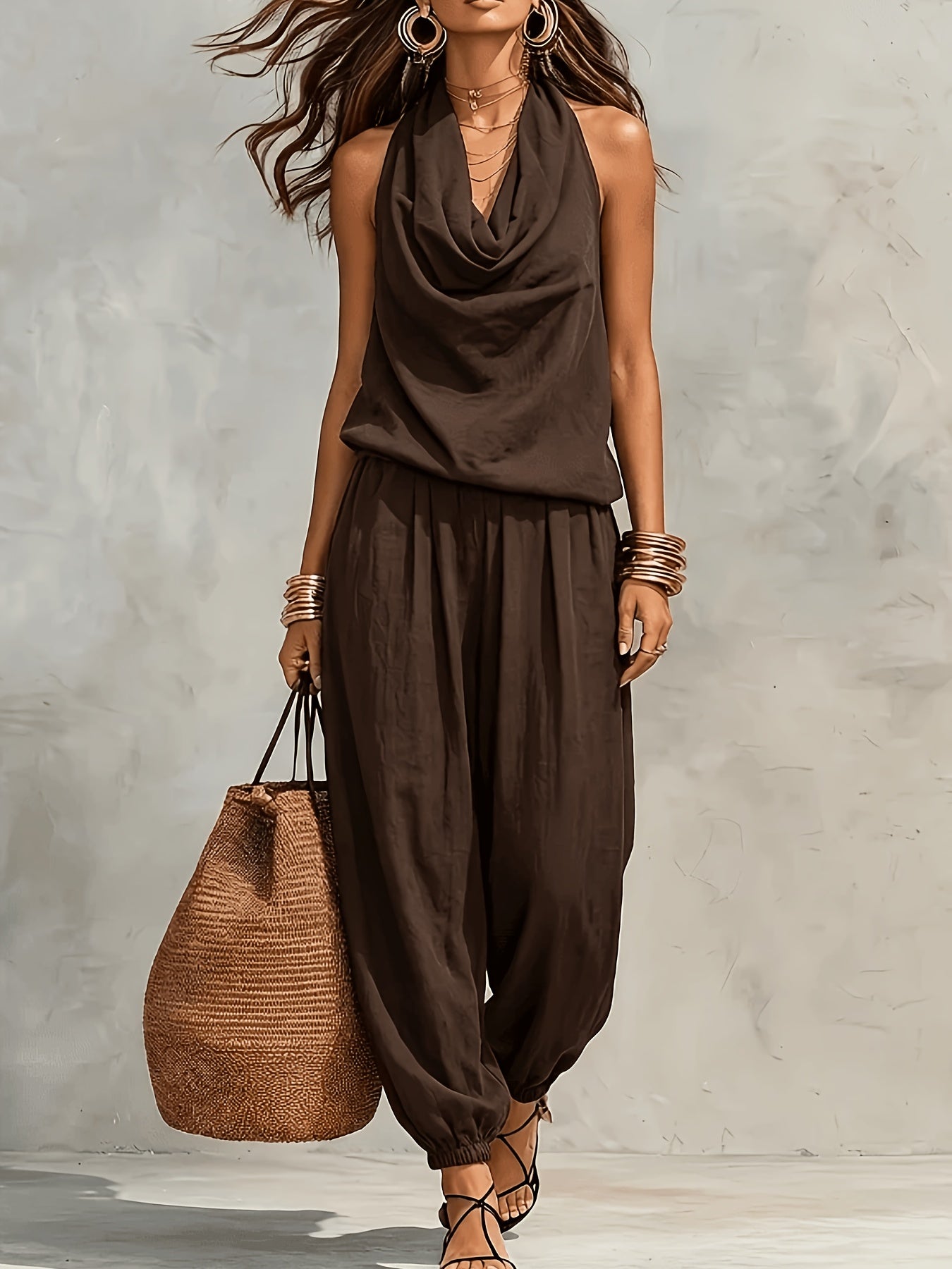 Linda - Breathable Linen 2-Piece Set