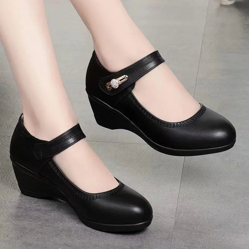 Women’s Elegant Mid Heel Comfort Shoes