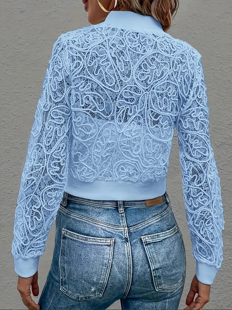 Camille™ | Elegant Lace Jacket