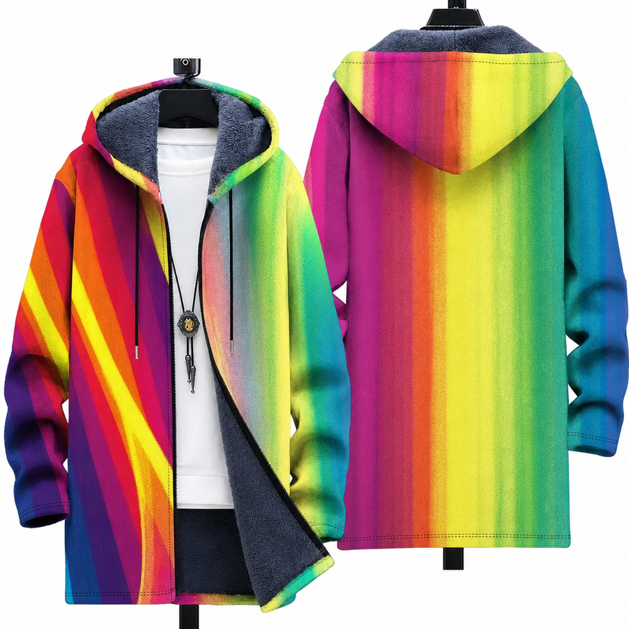 Peyton | Art-Inspired Hooded Cardigan