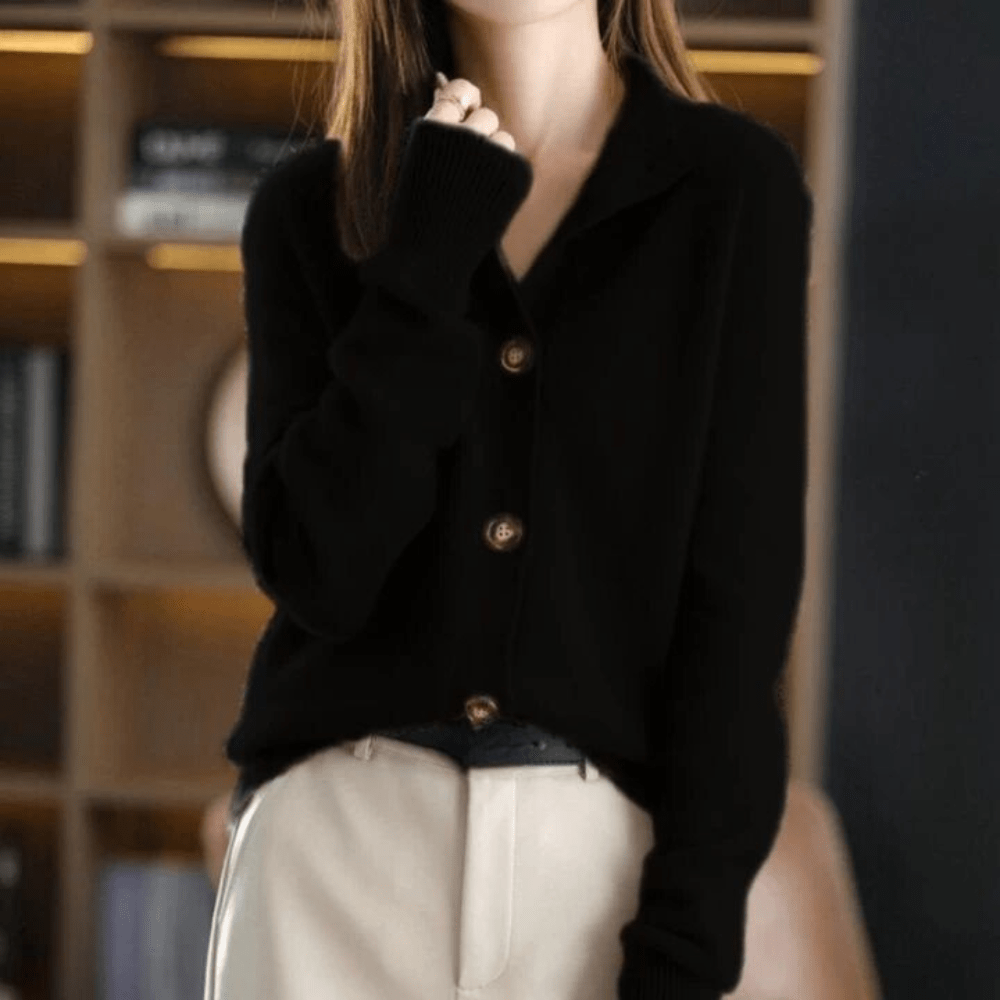 Anny - Luxurious Cashmere Knit Cardigan