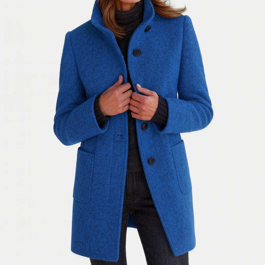 Beatrice™ | Classic Everyday Button Coat
