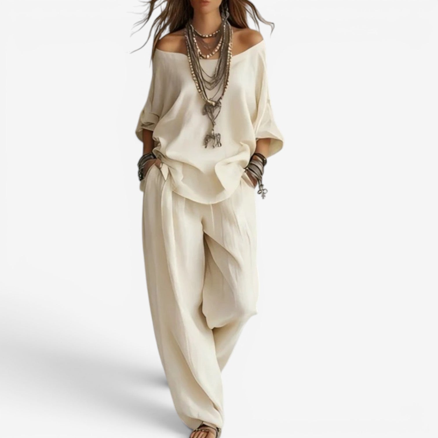 SHELLY | ELEGANT MATCHING SET FOR WOMEN