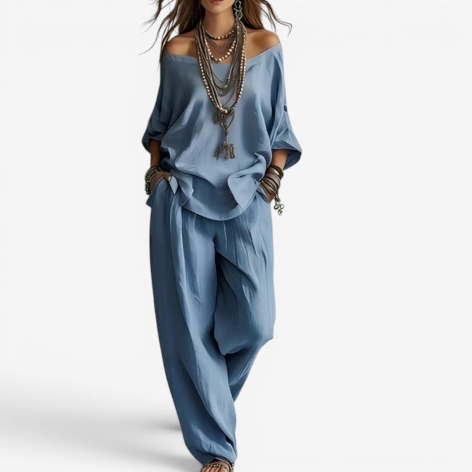 SHELLY | ELEGANT MATCHING SET FOR WOMEN