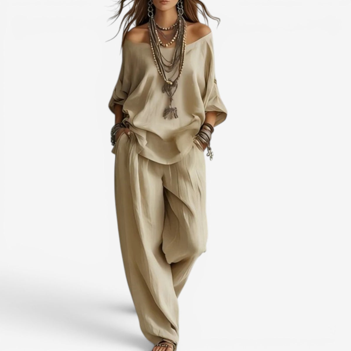 SHELLY | ELEGANT MATCHING SET FOR WOMEN
