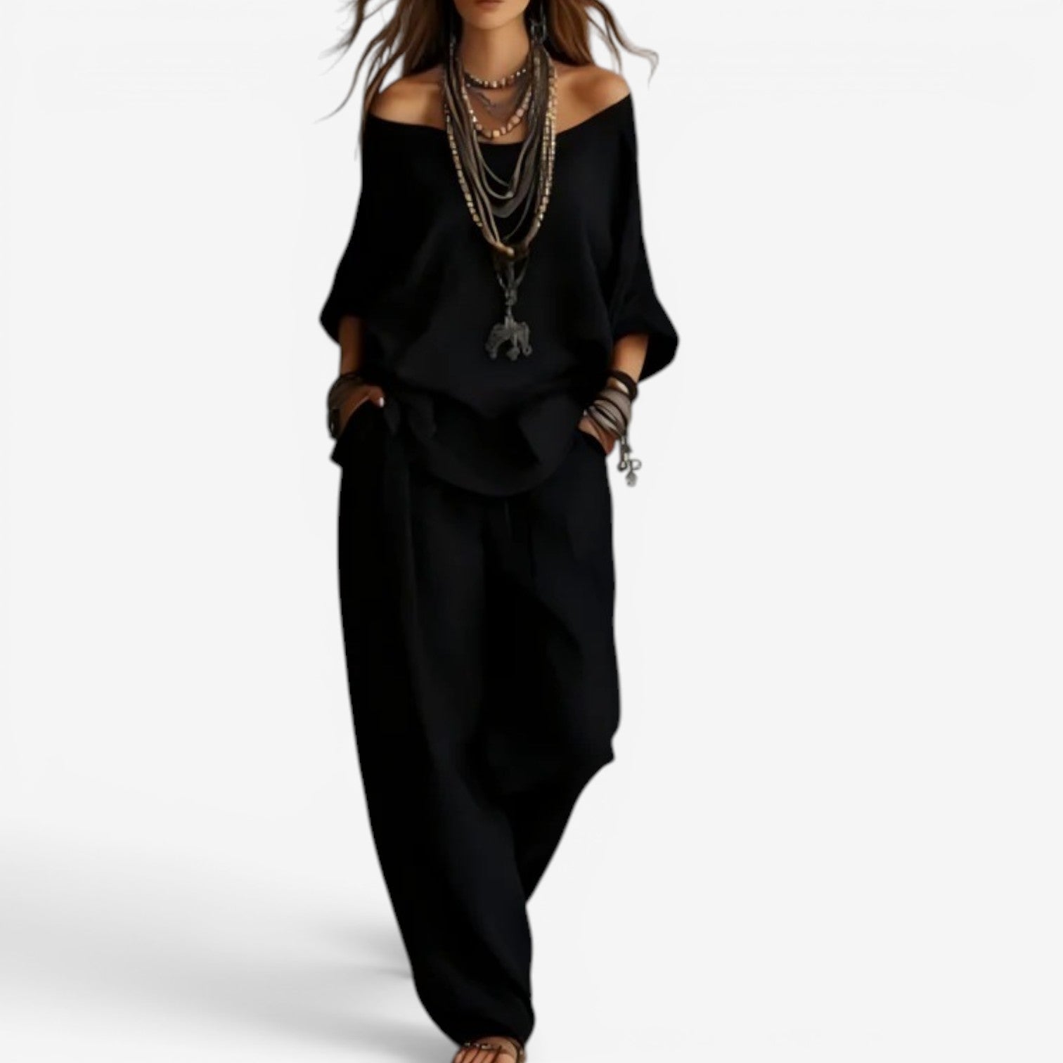 SHELLY | ELEGANT MATCHING SET FOR WOMEN