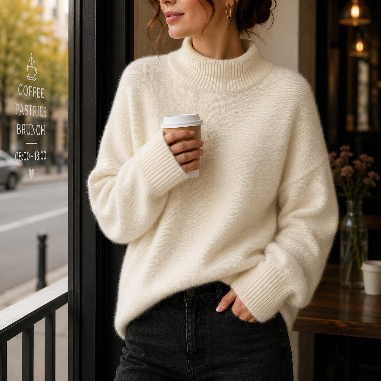 Juniper | Oversized Womens Turtleneck Sweater