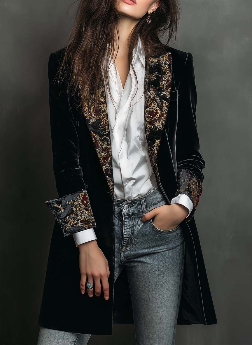 The Clarissa Long Blazer