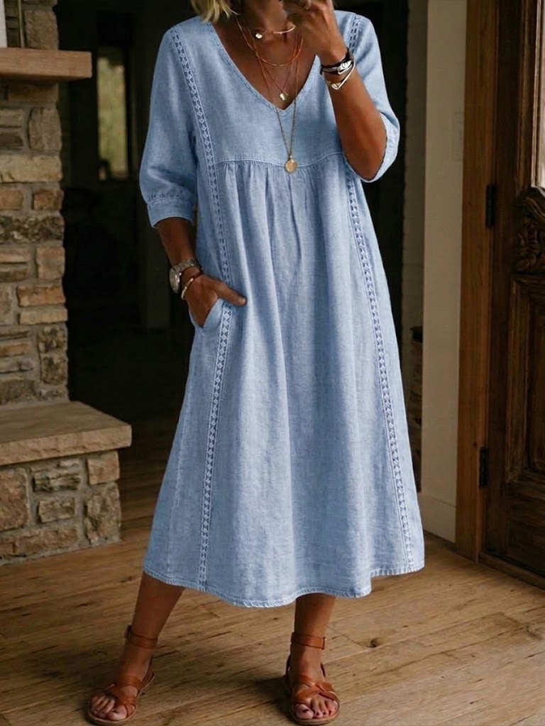 Joanne | Relaxed Pocket Maxi Dress