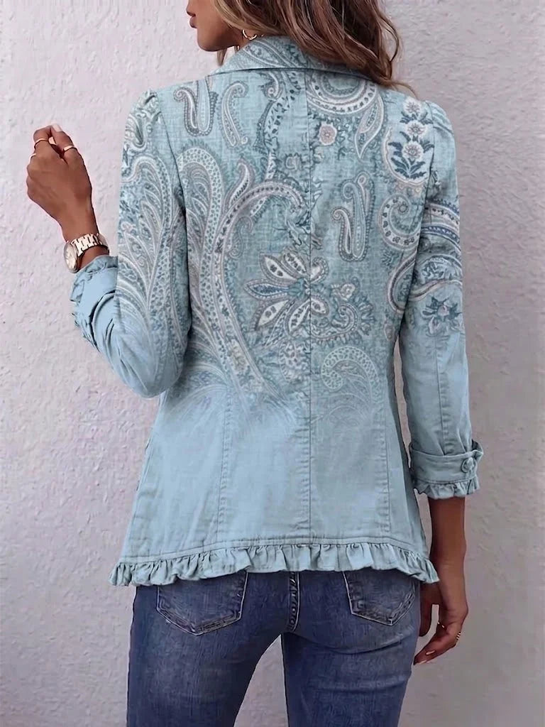 Lois | Boho Ruffled Jacket