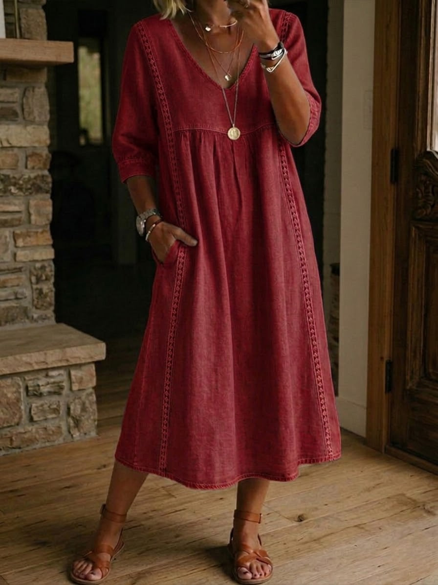 Joanne | Relaxed Pocket Maxi Dress