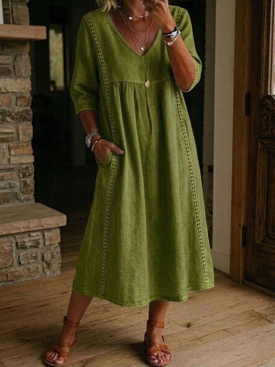Joanne | Relaxed Pocket Maxi Dress